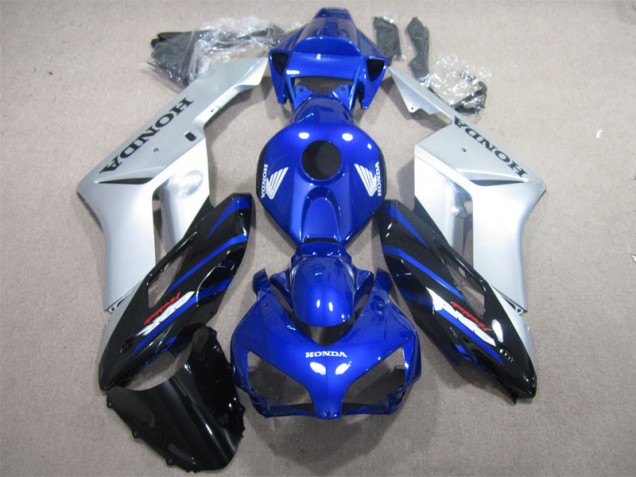CBR 1000 RR 04-05 Verkleidungen - Blau Silber Schwarz CBR 1000 RR 04-05 Verkleidungen - Blau Silber Schwarz