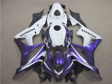 CBR 1000 RR 04-05 Verkleidungen - Lila Weiß
