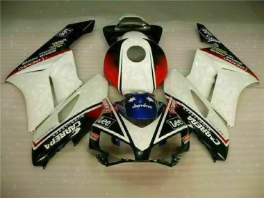 CBR 1000 RR 04-05 Verkleidungen & Plastik - Weiß Schwarz