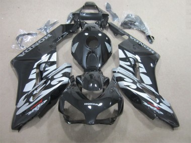 CBR 1000 RR 04-05 Verkleidungen - Schwarz Silber