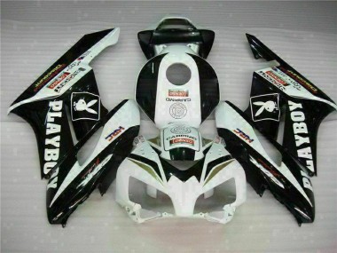 CBR 1000 RR 04-05 Verkleidungen - Schwarz Weiß