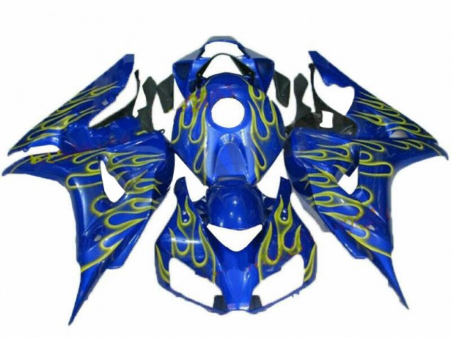 CBR 1000 RR 06-07 Verkleidungen - Gelb Flamme Blau CBR 1000 RR 06-07 Verkleidungen - Gelb Flamme Blau