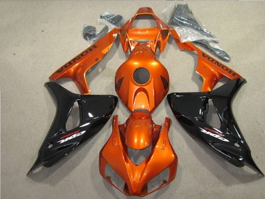 CBR 1000 RR 06-07 Verkleidungen - Schwarz Orange Fireblade