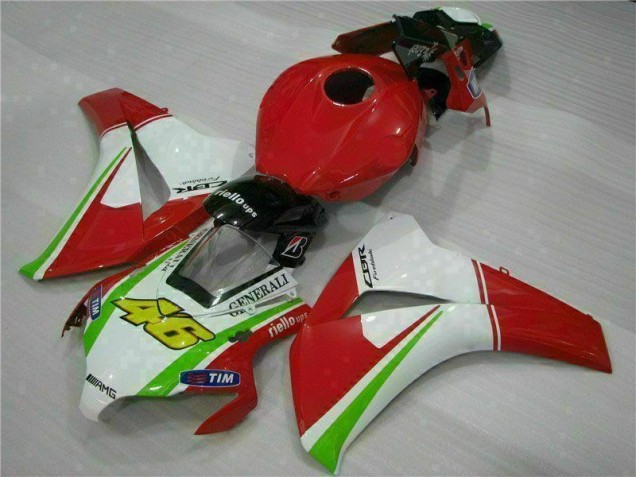 CBR 1000 RR 08-11 Verkleidung - Rot Weiß CBR 1000 RR 08-11 Verkleidung - Rot Weiß