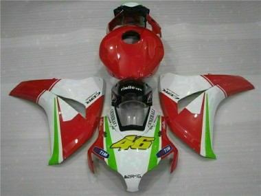 CBR 1000 RR 08-11 Verkleidung - Rot Weiß