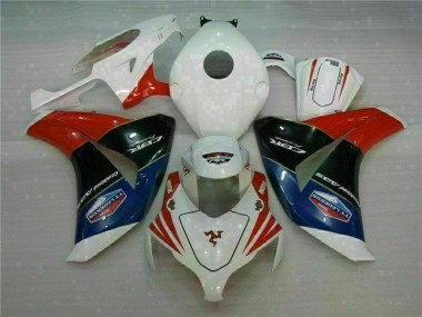 CBR 1000 RR 08-11 Verkleidungen & Plastik - Rot Weiß