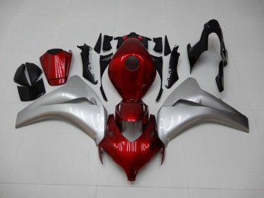 CBR 1000 RR 08-11 Verkleidungen - Rot Silber