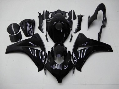 CBR 1000 RR 08-11 Vollverkleidung - Glänzend Schwarz