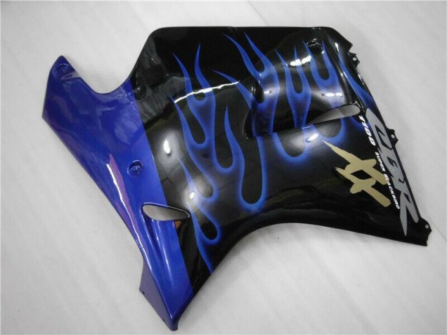 CBR 1100 XX 96-07 Verkleidungen - Blau Flamme