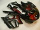 CBR 600 F3 95-98 Verkleidung - Schwarz rote Flamme CBR 600 F3 95-98 Verkleidung - Schwarz rote Flamme