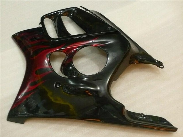 CBR 600 F3 95-98 Verkleidung - Schwarz rote Flamme CBR 600 F3 95-98 Verkleidung - Schwarz rote Flamme