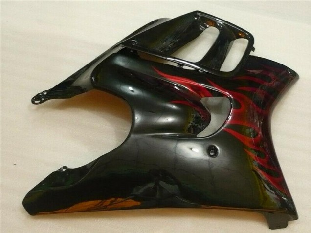 CBR 600 F3 95-98 Verkleidung - Schwarz rote Flamme CBR 600 F3 95-98 Verkleidung - Schwarz rote Flamme