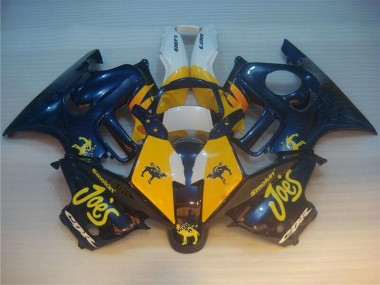 CBR 600 F3 95-98 Verkleidungen - Blau Gelb Joes