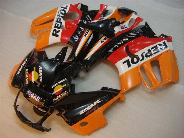 CBR 600 F3 95-98 Verkleidungen - Schwarz Orange Repsol CBR 600 F3 95-98 Verkleidungen - Schwarz Orange Repsol