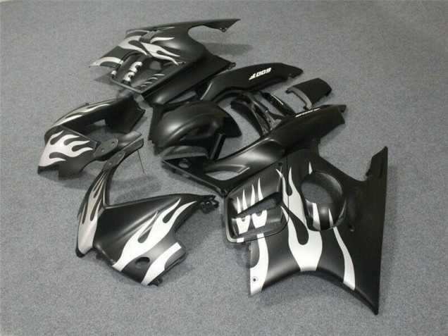 CBR 600 F3 95-98 Verkleidungen - Schwarze Weiße Flamme CBR 600 F3 95-98 Verkleidungen - Schwarze Weiße Flamme