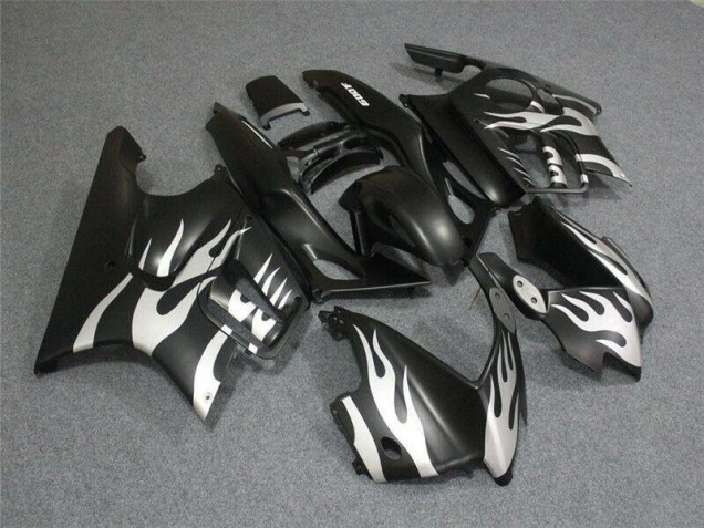 CBR 600 F3 95-98 Verkleidungen - Schwarze Weiße Flamme CBR 600 F3 95-98 Verkleidungen - Schwarze Weiße Flamme