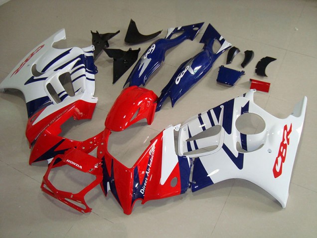 CBR 600 F3 95-98 Verkleidungen - Weiß Rot Blau CBR 600 F3 95-98 Verkleidungen - Weiß Rot Blau