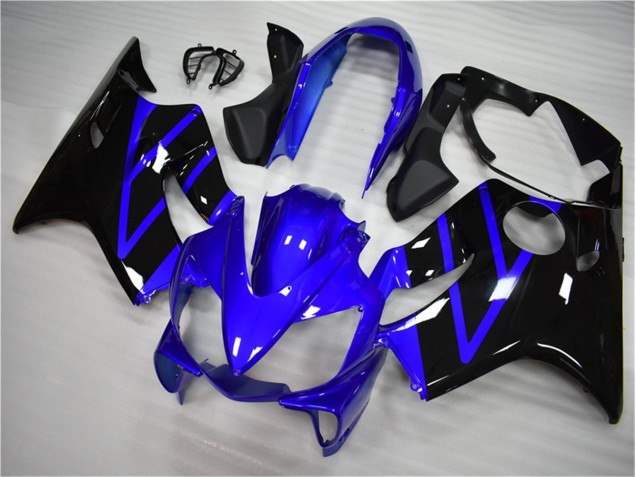 CBR 600 F4i 04-07 Verkleidungen - Blau Schwarz CBR 600 F4i 04-07 Verkleidungen - Blau Schwarz