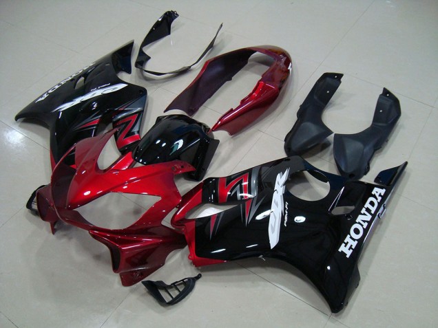 CBR 600 F4i 04-07 Verkleidungen - Candy Rot Schwarz CBR 600 F4i 04-07 Verkleidungen - Candy Rot Schwarz