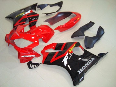 CBR 600 F4i 04-07 Verkleidungen - Rot Schwarz Rot Tail