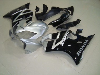 CBR 600 F4i 04-07 Verkleidungen - Schwarz Silber