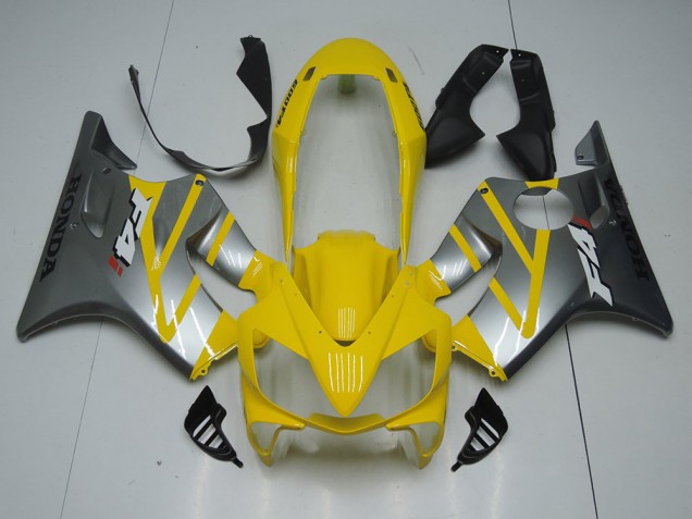 CBR 600 F4i 04-07 Vollverkleidung - Gelb Grau CBR 600 F4i 04-07 Vollverkleidung - Gelb Grau