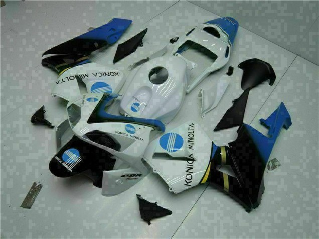 CBR 600 RR 03-04 Verkleidung Kits - Weiß