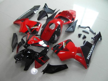 CBR 600 RR 05-06 Verkleidung - Rot Schwarz