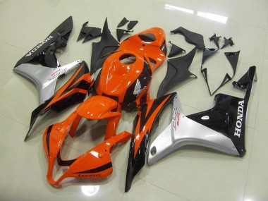 CBR 600 RR 07-08 Verkleidung - Orange Silber Schwarz