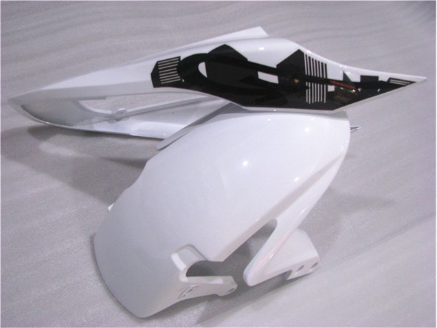 CBR 600 RR 07-08 Verkleidung - Schwarz Weiß