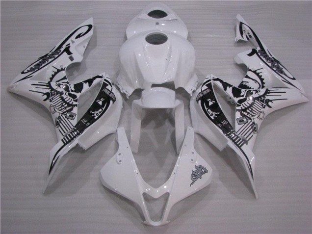 CBR 600 RR 07-08 Verkleidung - Schwarz Weiß