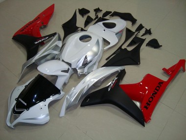 CBR 600 RR 07-08 Verkleidung - Weiß Schwarz Rot