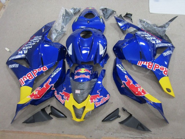 CBR 600 RR 09-12 Verkleidung - Blau Rot Bull CBR 600 RR 09-12 Verkleidung - Blau Rot Bull
