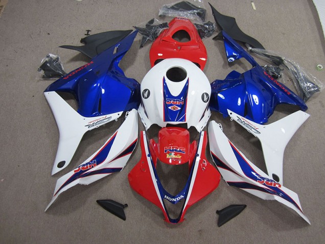 CBR 600 RR 09-12 Verkleidung - Rot Weiß Blau HRC CBR 600 RR 09-12 Verkleidung - Rot Weiß Blau HRC