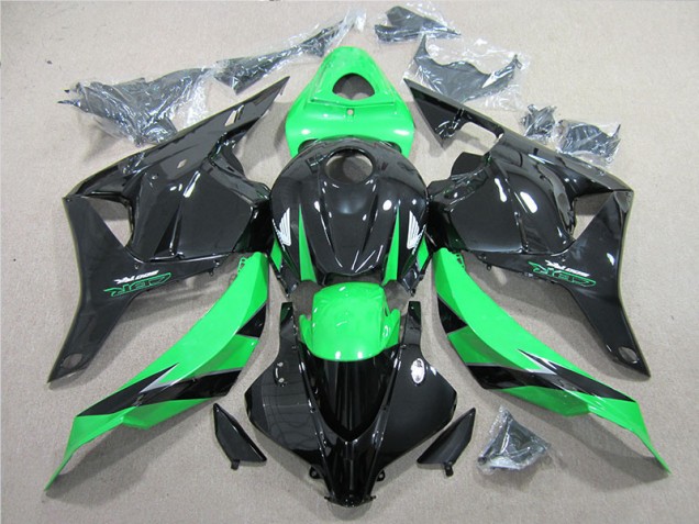 CBR 600 RR 09-12 Verkleidung - Schwarz Grün CBR 600 RR 09-12 Verkleidung - Schwarz Grün