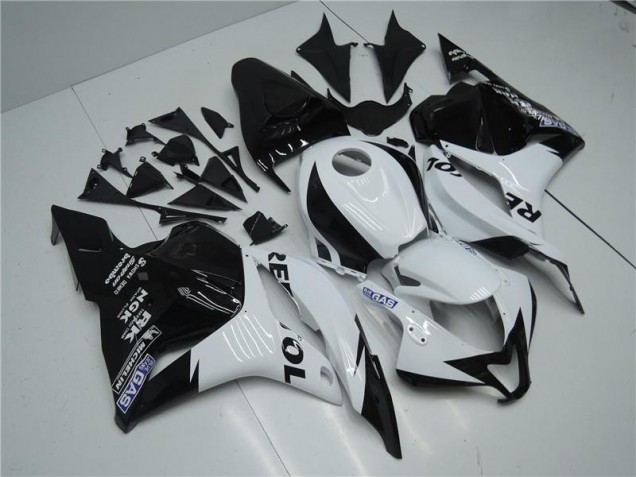 CBR 600 RR 09-12 Verkleidung - Weiß Schwarz CBR 600 RR 09-12 Verkleidung - Weiß Schwarz