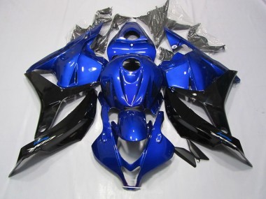 CBR 600 RR 09-12 Verkleidungen - Blau Schwarz