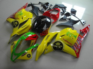 CBR 600 RR 09-12 Verkleidungen - Gelb Corona Extra