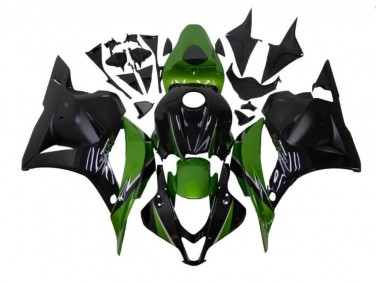 CBR 600 RR 09-12 Verkleidungen - Grün Schwarz
