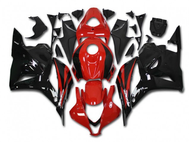 CBR 600 RR 09-12 Verkleidungen Komplett Sets - Rot Schwarz CBR 600 RR 09-12 Verkleidungen Komplett Sets - Rot Schwarz