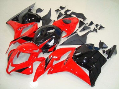 CBR 600 RR 09-12 Verkleidungen & Plastik - Rot Schwarz