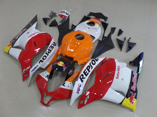 CBR 600 RR 09-12 Verkleidungen - Repsol Rot Bull CBR 600 RR 09-12 Verkleidungen - Repsol Rot Bull