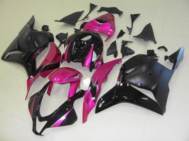 CBR 600 RR 09-12 Verkleidungen - Rosa Schwarz