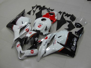 CBR 600 RR 09-12 Verkleidungen - Rot Konica Minolta