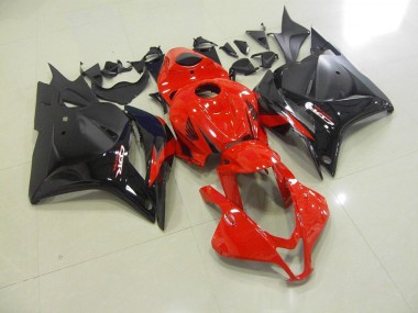 CBR 600 RR 09-12 Verkleidungen - Rot Schwarz OEM Stil