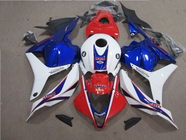 CBR 600 RR 09-12 Verkleidungen - Rot Weiß Blau HRC
