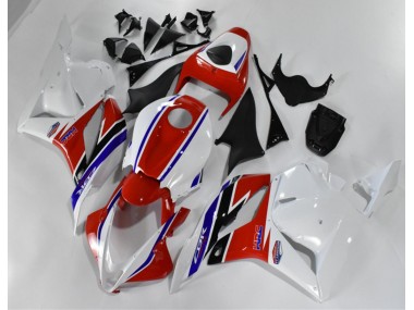 CBR 600 RR 09-12 Verkleidungen - Rot Weiß Blau