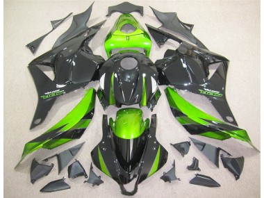 CBR 600 RR 09-12 Verkleidungen - Schwarz Grün