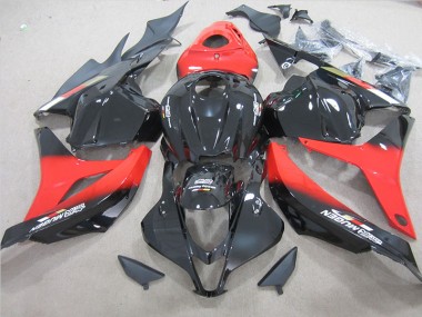 CBR 600 RR 09-12 Verkleidungen - Schwarz Rot