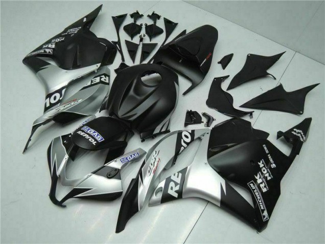CBR 600 RR 09-12 Verkleidungen - Schwarz Silber Repsol CBR 600 RR 09-12 Verkleidungen - Schwarz Silber Repsol